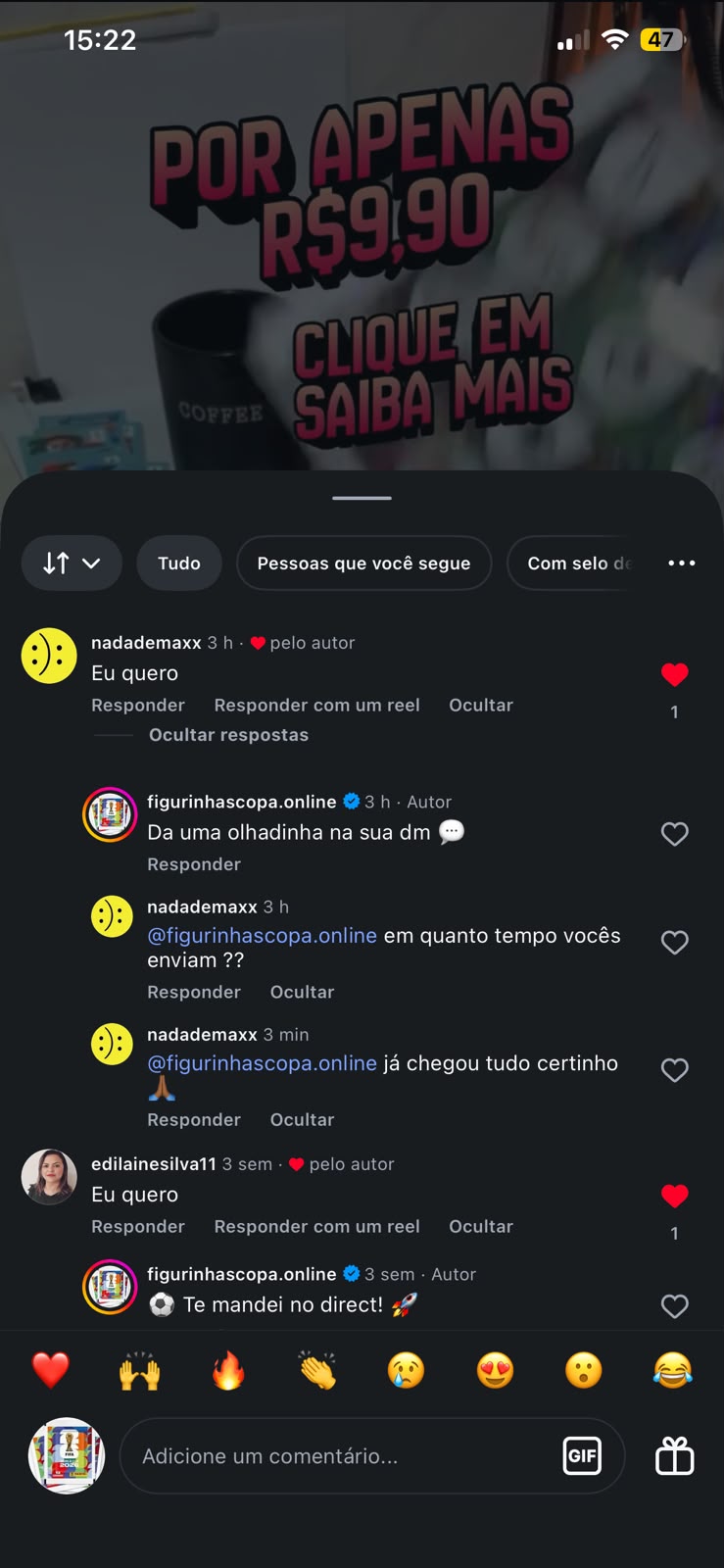 Depoimento de cliente 9